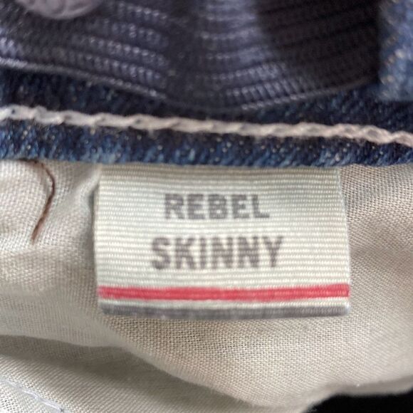 Tommy Hilfiger Rebel Skinny Jeans Denim Boys Size 14 - Picture 4 of 11